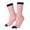 2 Black-1, variant on Cute Pink Squirrel Pattern Sport Socks for Women and Men Crew Socks Sporty Calf Socks Casual Socks