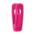 thumbnail image 1 of Clip para colgar ropa Bearachild organizador de flocado Rosa roja, 1 of 6