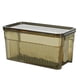 thumbnail image 5 of pstuiky Cesta organizadora y de almacenamiento de plástico para refrigerador, apilable, con asa troquelada, apta para cocinas con refrigerador., 5 of 5