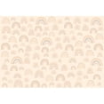 thumbnail image 2 of Kids Wallpaper Wall Mural - Pastel Rainbows, 2 of 5