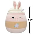 thumbnail image 2 of Squishmallows 16” Suey the Pink Bunny Milkshake - Ultra Soft Easter Plush Toy Gift, 2 of 7