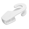 thumbnail image 3 of Boat Bumper Clip Fast Adjustment Enhanced Sealing Pontoon Bumper Clip Hook for Ship Kayak Yacht White 32mm / 1.3in, 3 of 3