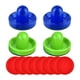thumbnail image 1 of Empujadores de Air Hockey Cola 4 Piezas y 8 Discos Azul y Verde, 1 of 8
