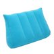 thumbnail image 2 of Almohada inflable en forma de cuña triangular con diseño ergonómico para relajación en el hogar. Turquesa, 2 of 9
