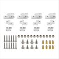thumbnail image 2 of 1 Juego de Accesorios de Suspensión de Amortiguación de Ballesta para 1/16 B24 4WD RC Car Upgrade Parts Plata, 2 of 5