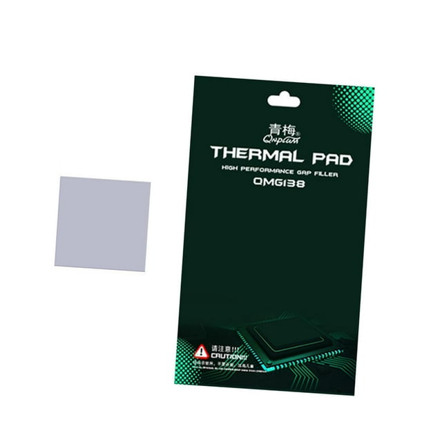 Almohadilla térmica de silicona para CPU, disipador de calor de GPU resistente al calor y aislado (norte y sur) 30x30x2.0mm