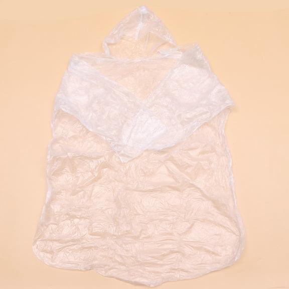Raindrops 10Pack Lightweight Waterproof Rain Poncho for Adults on Rainy Days
