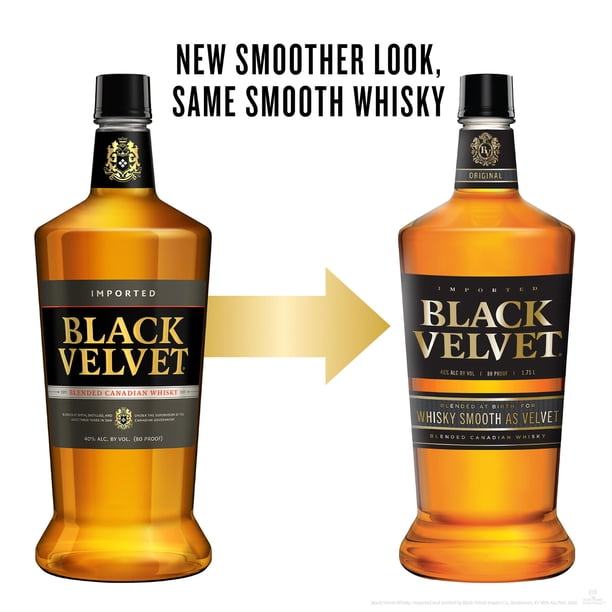 Black Velvet Canadian Whisky, 3 Years Aged, 1.75 L, 40% ABV