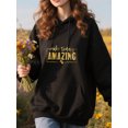 thumbnail image 2 of Success Motivational Hoodie for Men Women, Inspirational Pullover Hooded Sweatshirt, Cozy Cotton Poly Blend, Positive Casual Outfit, 2 of 5