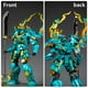 thumbnail image 5 of Set de juguetes con bloques de construcción CSNRHG Green Dragon Samurai Mech, 5 of 8