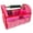 White, variant on RAVEN 12.5" Pink Tool Carry-All Tool Bag  Premium Canvas with Multi-Pockets  Metal Handle & Rubber Feet  12.5" x 9.5" x 8"  Best for Tools, Crafts & Supplies