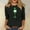 y_Black, variant on HaoXianJian Plus Size St Patricks Day Shirts for Women V-Neck 2025 Casual 3/4 Sleeve Irish Shamrock GraphicT shirt Green Saint Patty's Tunic Tops 4X 5X Valentine's Day