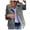 Gray, variant on Vedolay Fall Tops for Women Womens Casual Long Sleeve Open Front Lapel Collar Blazer Jacket,Navy XXL