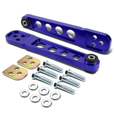 Aluminium Suspension - For 01-05 Honda Civic ES/EM/EP3 Aluminum Rear Suspension Lower Control Arms (Blue) 02 03 04