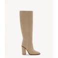 thumbnail image 4 of Vince Camuto Dameera Black Suede Fashion High Block Heel Rounded Toe Dress Boots (Southern Breeze, 6), 4 of 4