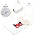 thumbnail image 5 of IAUYY Dish Drying Mat Dish Drying Mat Microfiber Kitchen Mats Large Counter Absorbent Dish Pad Drainer Rack Cute Red Devil Mask, 5 of 8