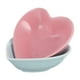 thumbnail image 1 of 2 tazones de postre de cerámica con forma de corazón para helado y pudín creativos., 1 of 8