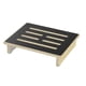 thumbnail image 2 of Taburete de madera, escalera de mano, superficie antideslizante, capacidad de carga hasta 204 kg, reposapiés, taburete de noche para baño, dormitorio,, 2 of 9