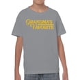 thumbnail image 2 of Grandma’s Favorite Colorful Design Youth's T-shirt, 2 of 3