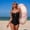 Brown, variant on HUAXUN Womens One Piece Swimsuits Push Up Bathing Suit Tankini Swimsuits for Women Full Coverage Slimming Swimwear Full Coverage Swimsuits for Women