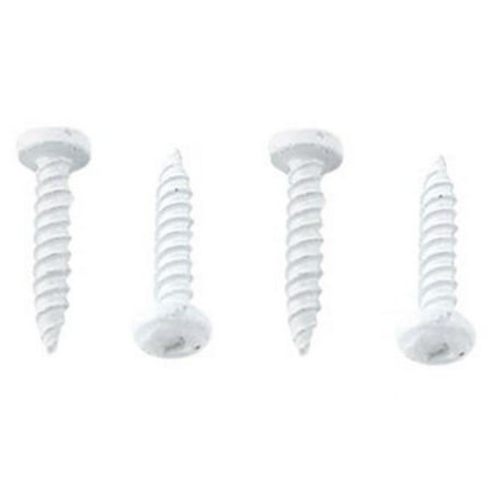 

Pan Head Square Recess Screw White - 8 x 1 in. - 100 Per Case