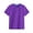 Purple, variant on T Shirts for Teen Girls Girls' Short Sleeve Crop Tops Kids' Summer Dance Cropped T Shirts Size 9-10 (Purple,9-10 Years)