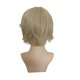 thumbnail image 3 of Peluca corta para cosplay, rubia, sintética, 12 cm, para personajes de anime, 3 of 3