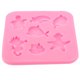 thumbnail image 1 of 1 PC Reutilizable Molde de chocolate adorable Molde de DIY Molde para hornear (rosa), 1 of 6