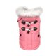 thumbnail image 3 of para proteger para perro mascota para proteger de ropa de invierno con diseños de botones y bolsillos de cuerno - Rosa S Yinane Abrigo de invierno de perro, 3 of 8