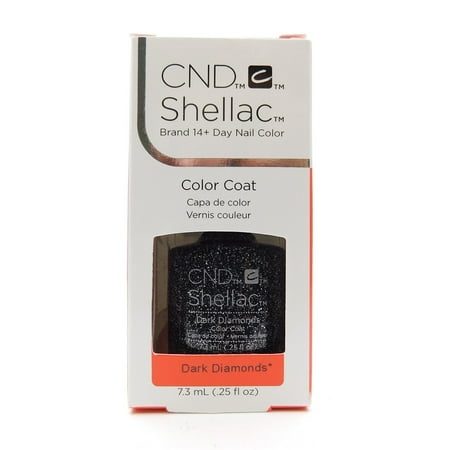 CND Shellac Brand 14+ Day Nail Color Color Coat Dark Diamonds (The Best Shellac Brand)