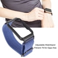 thumbnail image 3 of Wirstband Nylon Watch Strap Replacement,Adjustable, Breathable And Sporty Nylon Watch Strap For Free Red With Case,Red, 3 of 8