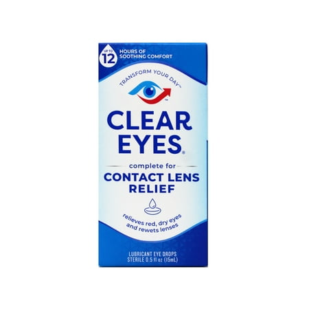 Clear Eyes Contact Lens Multi-Action Relief 0.5oz Each