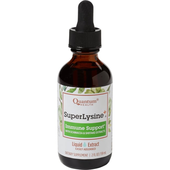 Quantum Health - Super Lysine Plus Liquid Extract - 2 fl. oz