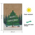 thumbnail image 5 of Merry Christmas Garden Flag Double Sided Yard Flag Christmas Tree Winter Yard Flag for Garden Lawn Indoor Thanksgiving Christmas Autumn Decorative Welcome Flags Size, 5 of 6