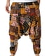 thumbnail image 1 of Pantalones bombachos de cintura media con estampado de encaje a la moda para hombre, pantalones casuales de longitud completa, pantalones de entrepierna para hombre, 1 of 5