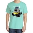 thumbnail image 2 of Wild Bobby, Ford Model T 1900 Vintage, Cars and Trucks, Garment-Dyed Washed Look Short Sleeve Tees, Mint, 2XL, 2 of 3