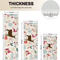 thumbnail image 4 of Multicolor Christmas Deer Pattern Kitchen Rugs Sets Of 3,Kitchen Runner Rugs Non Skid Washable,Decorative Kitchen Floor Mats for Kitchen,Sink,Laundry,17"x30"+ 17"x47" + 17"x59", 4 of 6