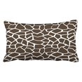 thumbnail image 1 of RYLABLUE Brown Giraffe Animal Print Pattern Pillow Covers Polyester 20 x 30 Inch Rectangle Throw Pillow Covers With Hidden Zipper Home Sofa Cushion Decorative Pillowcases, 1 of 1