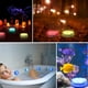 thumbnail image 2 of Luz LED RGB para acuario, pecera, lámpara de decoración subacuática, luz sumergible para piscina, luz de control remoto, 2 piezas, 7 cm seitruly EL5490-05B, 2 of 2