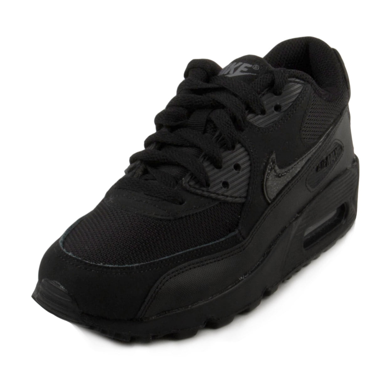 Nike Boys Air Max 90 Mesh "Black" Black/Cool Grey - Walmart.com