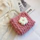 thumbnail image 4 of Bolso de mano tejido, bolso de mano tejido, exquisito bolso de mano tejido, bolso de mano para mujer, calidad profesional, 4 of 9