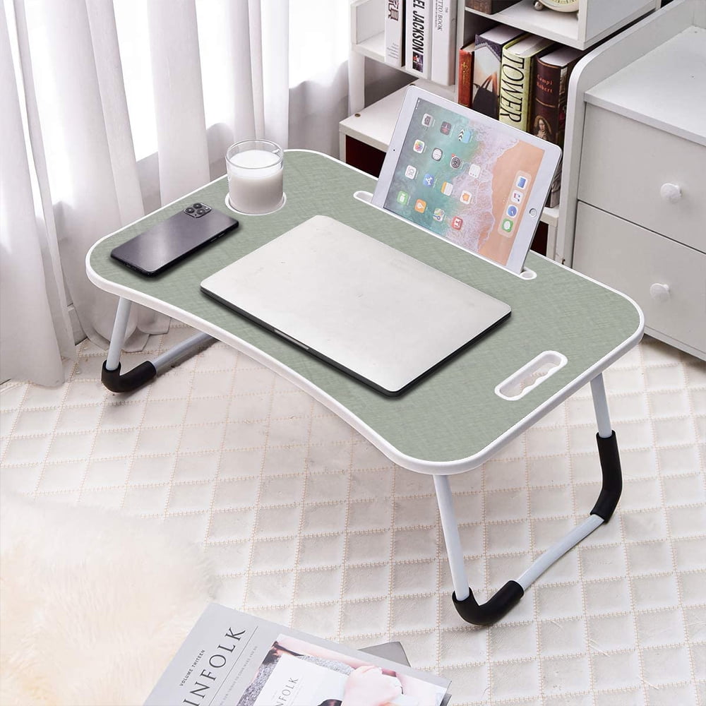 Portable Folding Laptop Desk Notebook Computer Table Stand Bed Sofa Tray Holder 