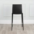 thumbnail image 2 of Tabouret de Comptoir Moderne en Cuir et Métal Prima - Qualité Commerciale, 2 of 3