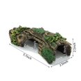 thumbnail image 2 of Decoración para acuario JIH Tronco hueco de resina 15x6x5 cm, 2 of 7