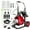 75FT1/2inch-Red, variant on Drain Cleaning Machine, 100FT x 3/8" Heavy-Duty Auto-Feed Cable, 4 Cutters, Air-Activated Foot Switch, for 1-4" Pipes