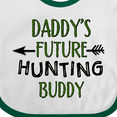 thumbnail image 4 of Inktastic Daddys Future Hunting Buddy Boys or Girls Baby Bib, 4 of 4