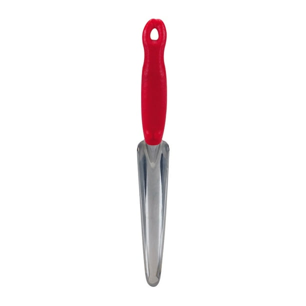 Paleta de mano Corona ComfortGel de aluminio de 19 cm con mango rojo