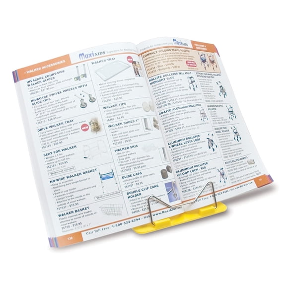 Folding Bookstand for Hands-Free Reading