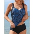 thumbnail image 2 of Sociala Swim Tops for Womens UPF 50+ Sun Protection Beach Tankinis Tops Tummy Control(No Bottoms), 2 of 4