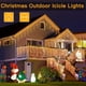 thumbnail image 3 of Luces LED navideñas de 24 V con voltaje de seguridad, decoración para exteriores, cortina de hadas de color blanco cálido, cadena de luces de 20 m, 864 LED, Año Nuevo, 3 of 4